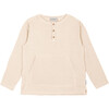 Leonardo Mao Neck Muslin Shirt, Ecru - Shirts - 1 - thumbnail