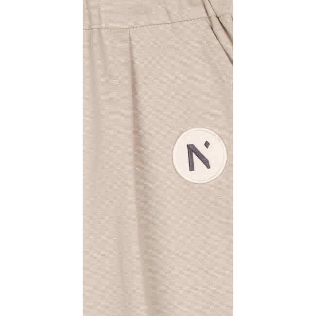 Timoteo Canvas Pleated Pant, Sand - Pants - 4