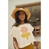 Olivia Organic Jersey Crew Neck T-Shirt, Ecru - T-Shirts - 2