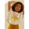 Olivia Organic Jersey Crew Neck T-Shirt, Ecru - T-Shirts - 3