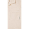 Nicolo Terry Straight Cut Short Sleeve Polo Shirt, Ecru - Polo Shirts - 3 - thumbnail