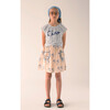 Gathered Woven Contrast Binded Pocket Skirt, Sand Beach - Skirts - 2