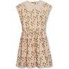 Lupita Woven Lace Collar Sleeveless Floral Long Dress, Ecru - Dresses - 1 - thumbnail