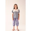 Drawstring Woven Long Pants, Orchid Crinkle - Pants - 2