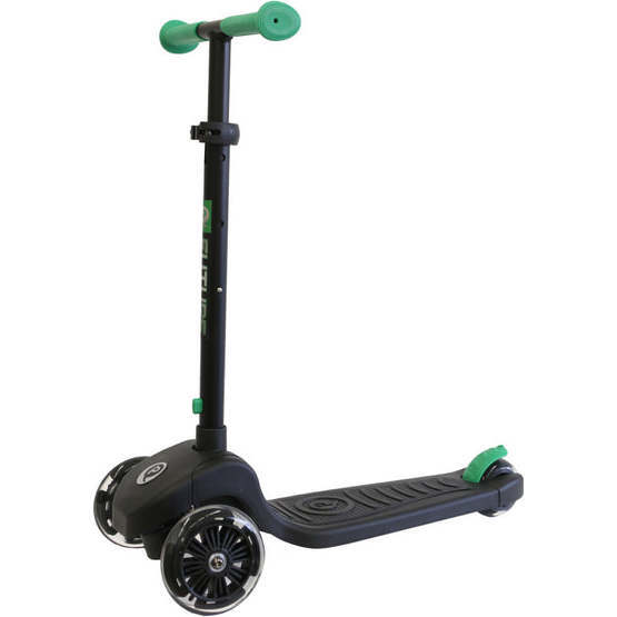 Q Play LED Light Scooter Green