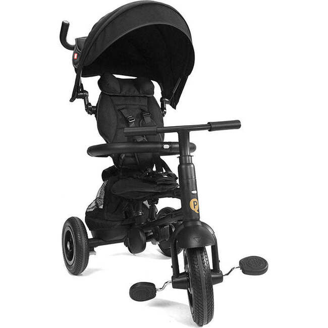 Q Play Rito Plus Folding Stroller -Trike Premium Collection Midnight Black