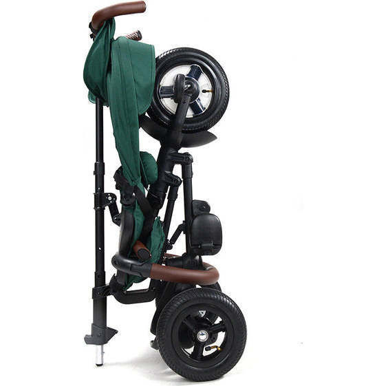 Q Play Rito Plus Folding Stroller -  Trike Premium Collection Alpine Green - Tricycle - 2