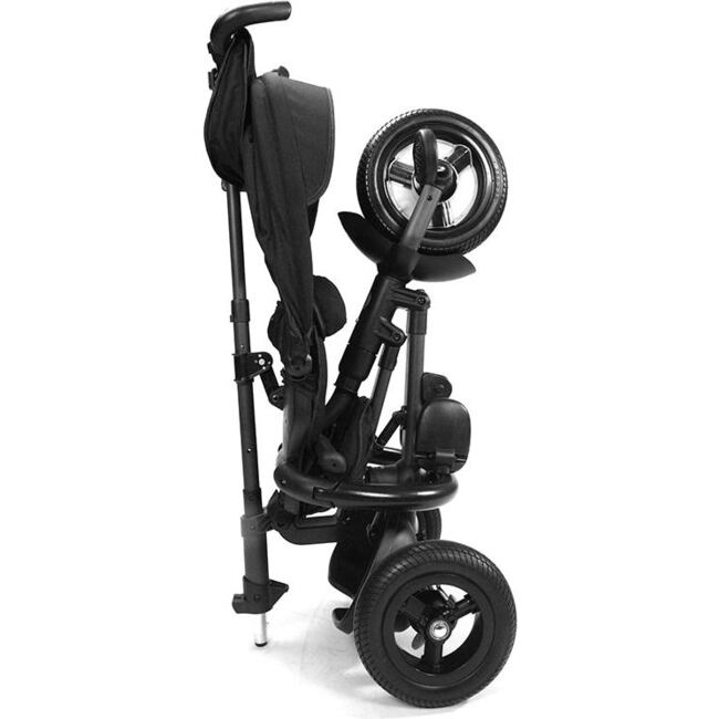 Q Play Rito Plus Folding Stroller-Trike  Black - Tricycle - 2