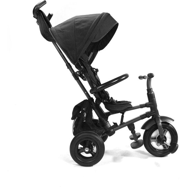 Q Play Rito Plus Folding Stroller-Trike  Black - Tricycle - 3