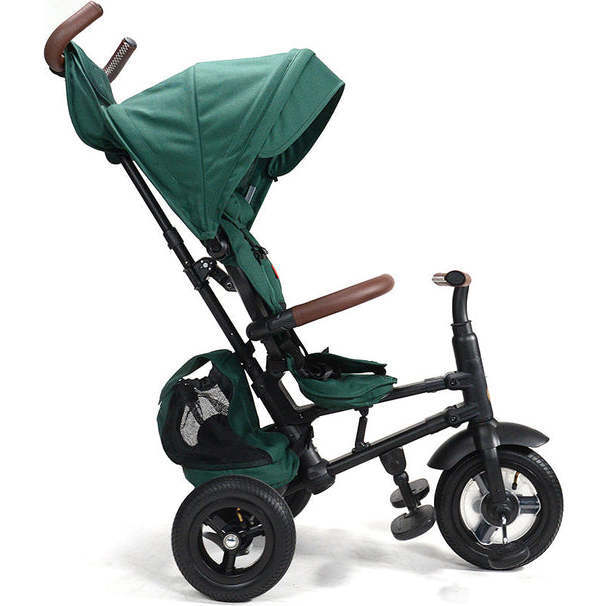 Q Play Rito Plus Folding Stroller -  Trike Premium Collection Alpine Green - Tricycle - 4