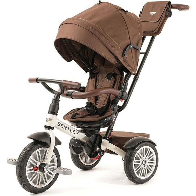 Bentley 6-in-1 Baby Stroller Kids Trike White Satin - Tricycle - 1