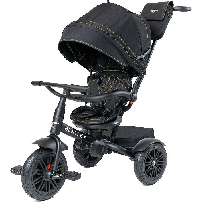 Bentley 6-in-1 Baby Stroller Kids Trike Centennial Black - Tricycles - 1