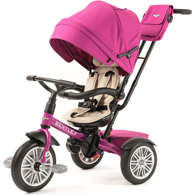 Bentley 6-in-1 Baby Stroller Kids Trike Fuchsia Pink - Tricycle - 1