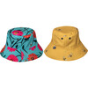 Baby Reversible Bucket Hat, Abi And Flora - Hats - 1 - thumbnail