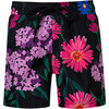 Baby Print Drawstring Swimshorts, Jardin De Mari - Swim Trunks - 1 - thumbnail
