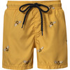 Baby Print Drawstring Swimshorts, Abi - Swim Trunks - 1 - thumbnail