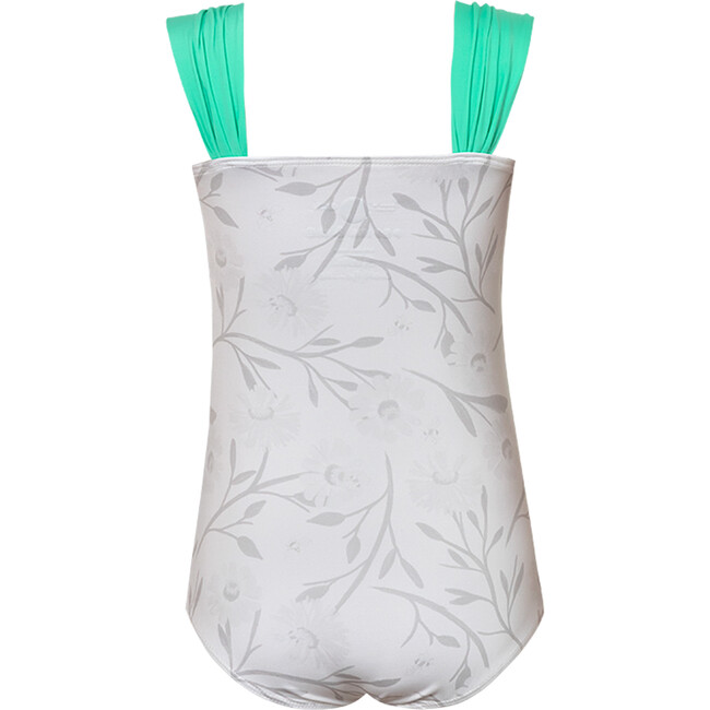 Baby Palm Print One-Piece Swimsuit, Oli - One Pieces - 3