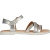 Karly Summer Sandals, Silver - Sandals - 1 - thumbnail