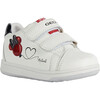 Flick Minnie Mouse Velcro Sneakers, White - Sneakers - 2 - thumbnail