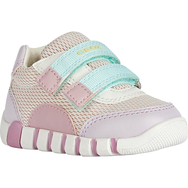 Iupidoo Velcro Sneakers, Pink - Sneakers - 2