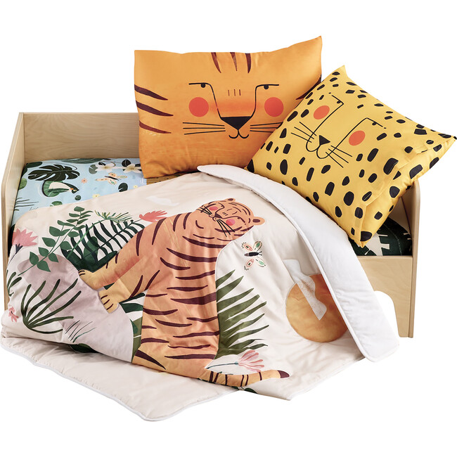 Buttery-Soft Cotton Jersey Print Comforter, In The Jungle