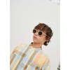 Roberta Check Round Neck Long Sleeve Buttoned Shirt, Multicolors - Shirts - 2