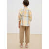 Roberta Check Round Neck Long Sleeve Buttoned Shirt, Multicolors - Shirts - 4