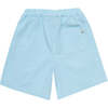 Danielle Elastic Waist Side Seam Pockets Bermuda, Azzurro - Shorts - 4
