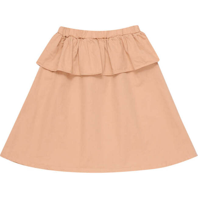 Fiorella Special Ruffle Tire Waist Skirt, Fiori Di Pesco - Blouses - 2