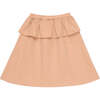 Fiorella Special Ruffle Tire Waist Skirt, Fiori Di Pesco - Blouses - 2