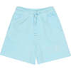 Leonardo Regular Fit Elastic Waist Bermuda, Azzurro - Shorts - 1 - thumbnail
