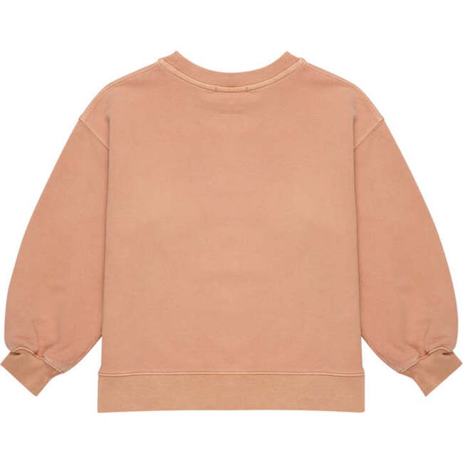 Leonardo Oversized Round Neck Long Cuffed Sleeve Sweater, Pink - Sweaters - 2