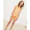 Guido Striped Elastic Waist Short, Multicolors - Shorts - 2
