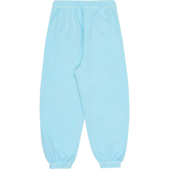 Leonardo Regular Fit Elastic Waist Cuffed Jogging Pants, Azzurro - Pants - 2