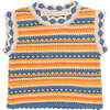 Marco Knit Striped Crew Neck Sleeveless Top, Multicolors - Tank Tops - 1 - thumbnail