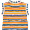 Marco Knit Striped Crew Neck Sleeveless Top, Multicolors - Tank Tops - 3