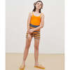 Marco Knit Striped Elasticated Waist Short, Multicolors - Shorts - 3