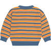 Marco Knit Striped Crew Neck Long Sleeve Jumper, Multicolors - Shirts - 3