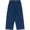 Dante Positional Tie-Dye Regular Fit Crop Denim Pant, Blue - Pants - 3