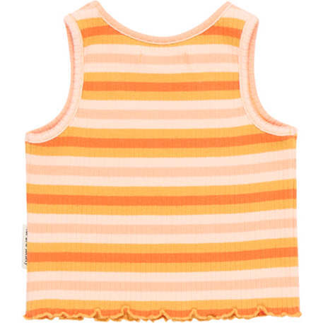 Baby Guido Knit Striped Round Neck Tank, Multicolors - Tank Tops - 2