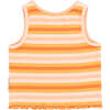 Baby Guido Knit Striped Round Neck Tank, Multicolors - Tank Tops - 2