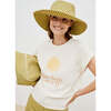 Luigi Long Brim Striped Hat, Olive And Yellow, Olive And Yellow - Hats - 3