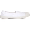 Women's Elastic Tennis Shoes, White - Sneakers - 1 - thumbnail