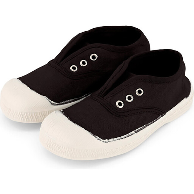 Elly Tennis Shoes, Black - Sneakers - 2