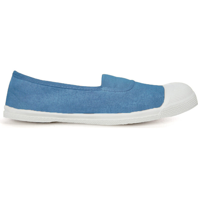 Women's Elastic Tennis Shoes, Light Blue