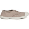 Women's Laces Tennis Shoes, Beige - Sneakers - 1 - thumbnail