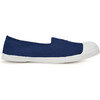 Women's Elastic Tennis Shoes, Navy - Sneakers - 1 - thumbnail