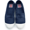Women's Elastic Tennis Shoes, Navy - Sneakers - 2