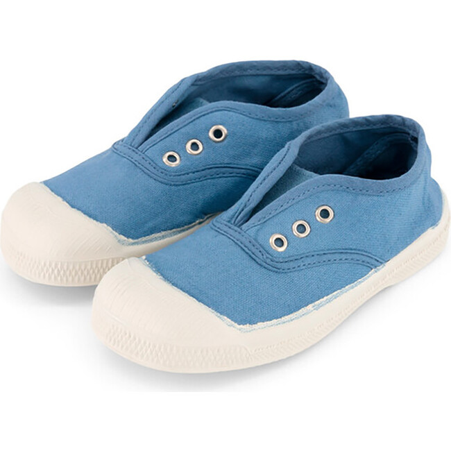 Elly Tennis Shoes, Light Blue - Sneakers - 2