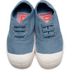Laces Tennis Shoes, Light Blue - Sneakers - 2 - thumbnail